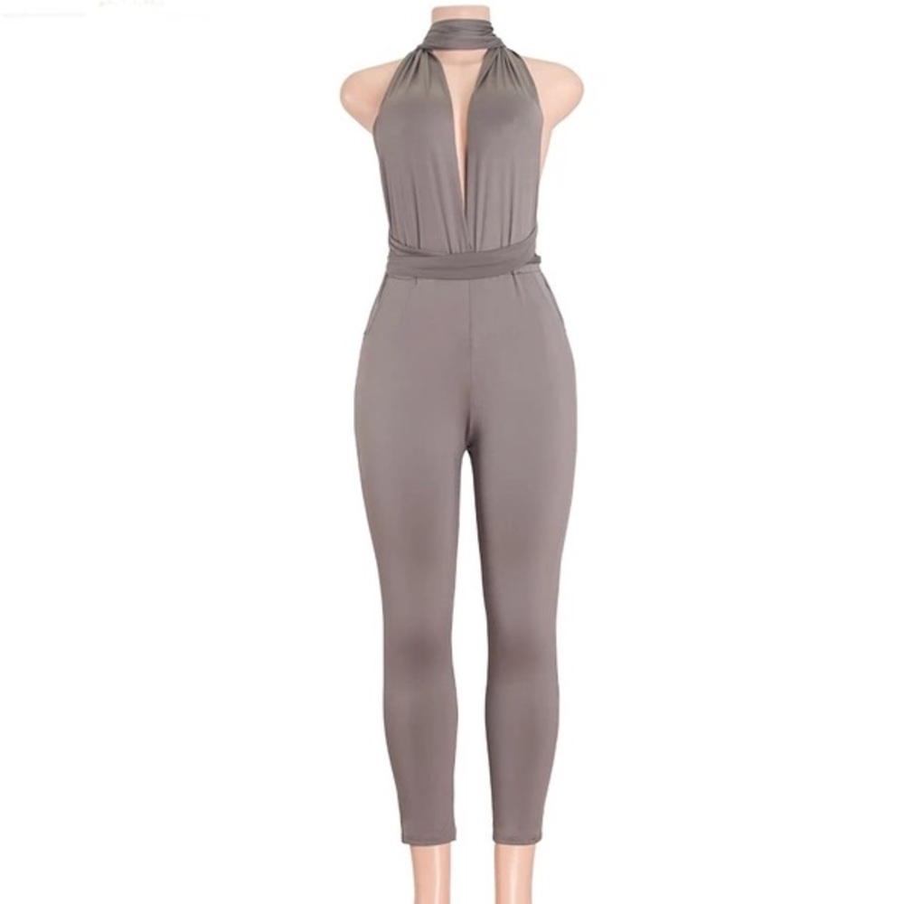 NEW! Multiple wrap jumpsuit - Picture 3 of 4