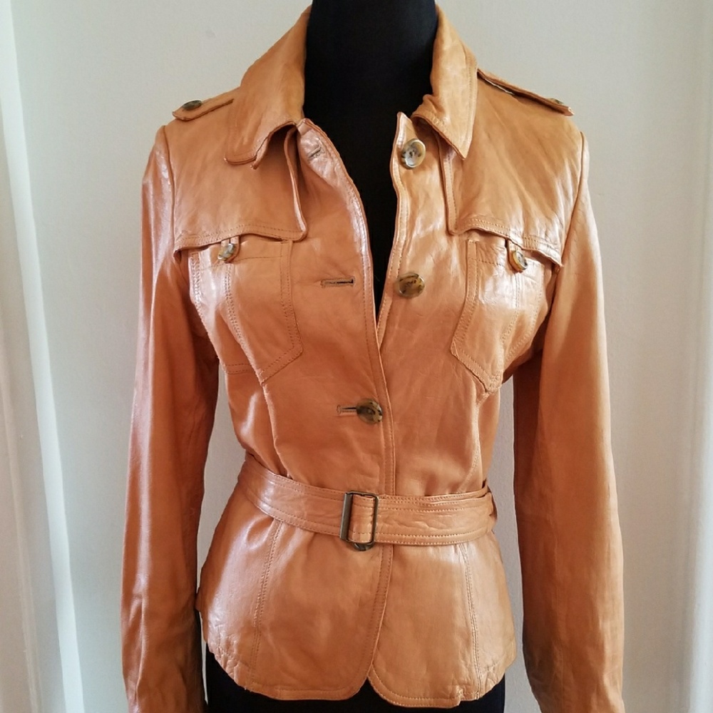 BANANA REPUBLIC Genuine Leather Jacket