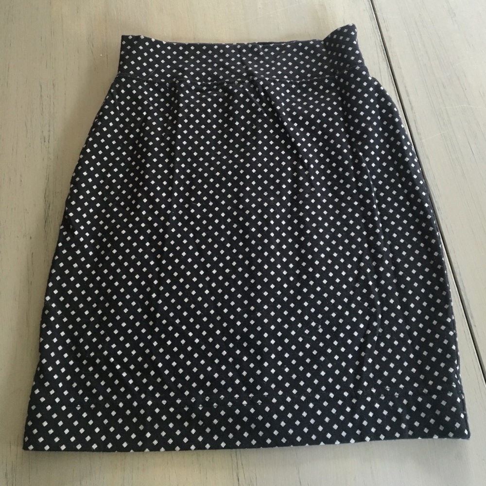 Cotton mini skirt