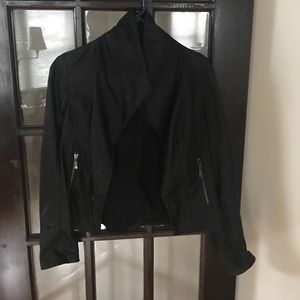 C.Luce faux leather jacket