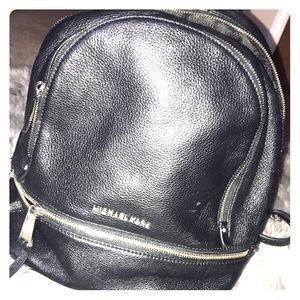 Michael Kors zip medium backpack