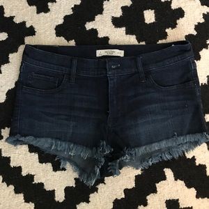 Abercrombie & Fitch size 27 frayed shorts