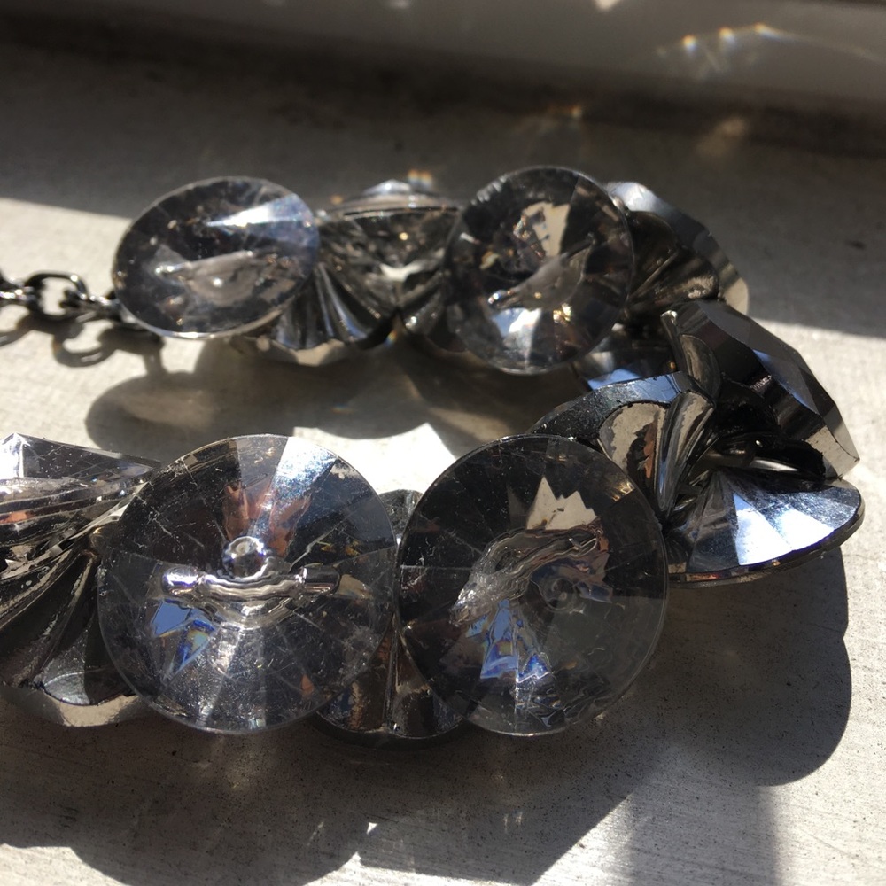 Gray necklace