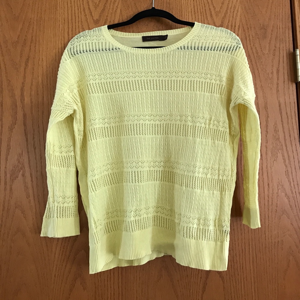 Yellow sweater