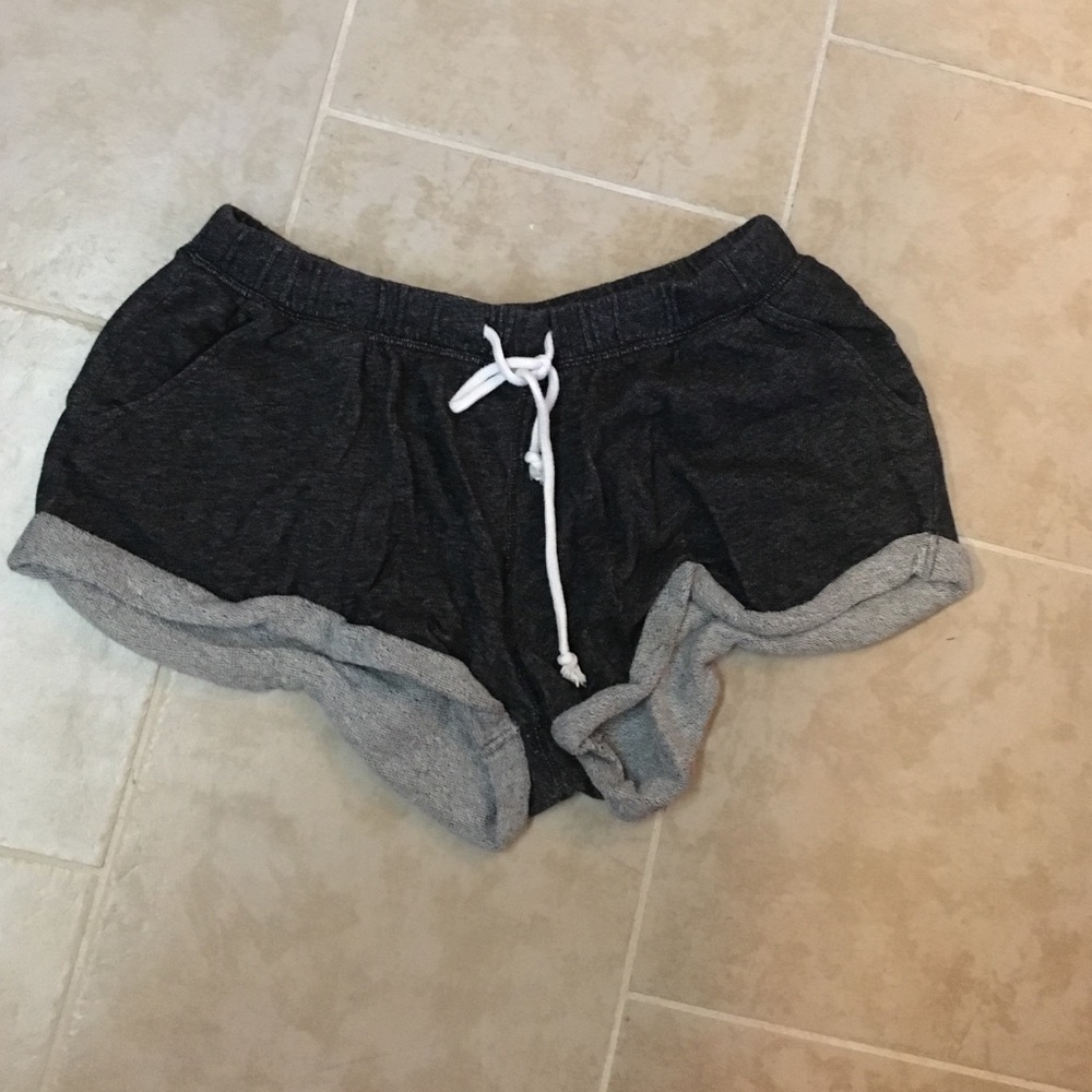 Drawstring Cotton Shorts