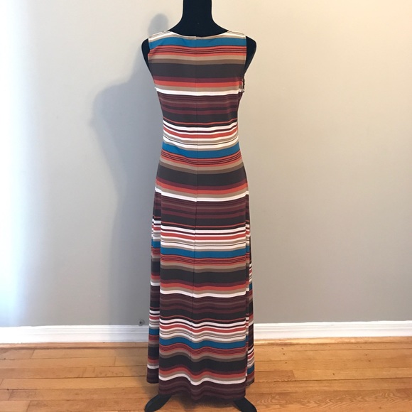 Flowy Striped Maxi Dress - Picture 3 of 5