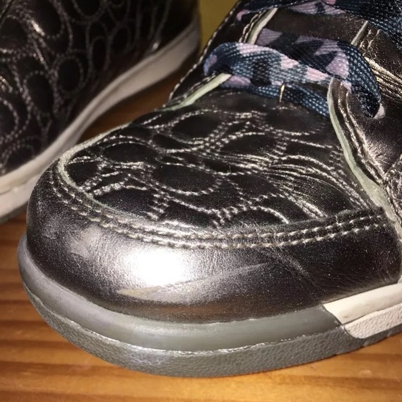 Pre-owned High Toppers in Silver - Picture 5 of 8