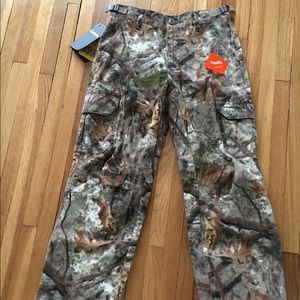 Youth cabelas camo hunting pants