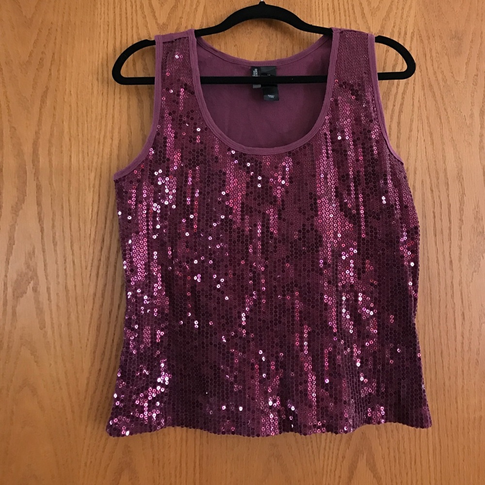 Plum tank top