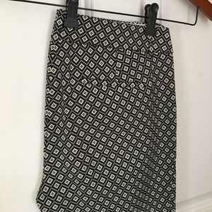 Petite JCrew Minnie Pants in Diamond Print
