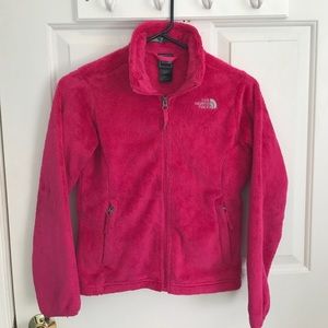 Girls' Pink North Face Jacket