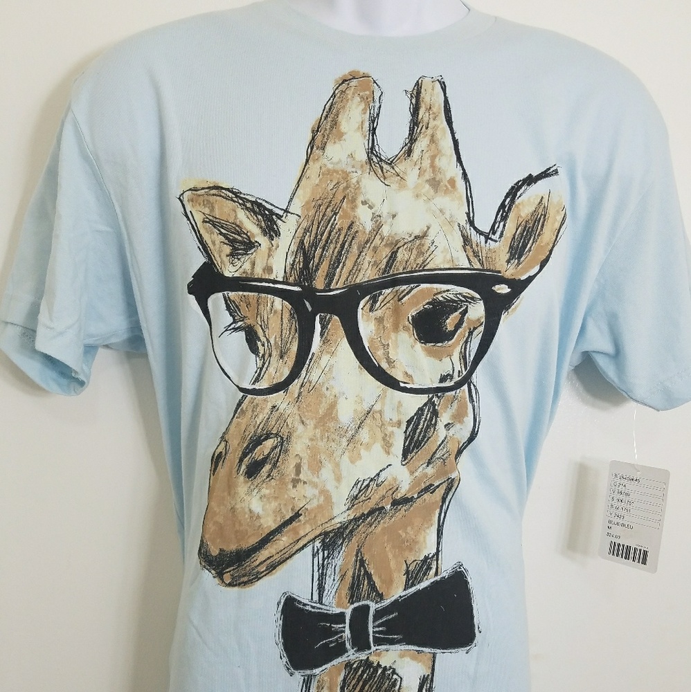 NWT Nerdy Giraffe T-shirt M
