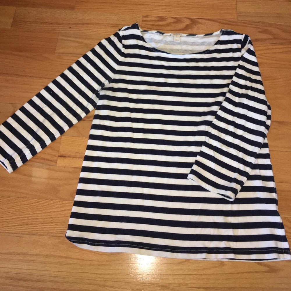 J. Crew Women's 3/4 Sleeve Top