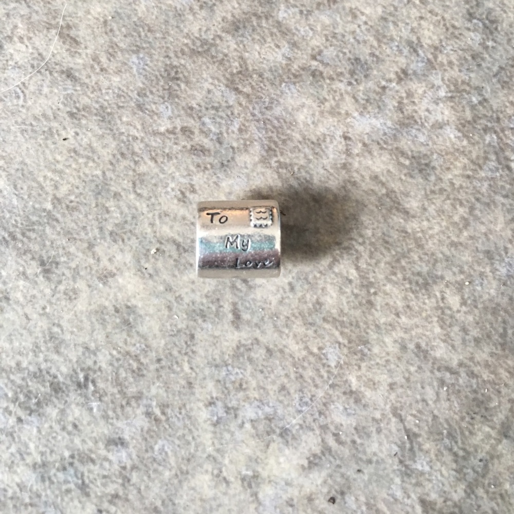 Pandora love letter charm