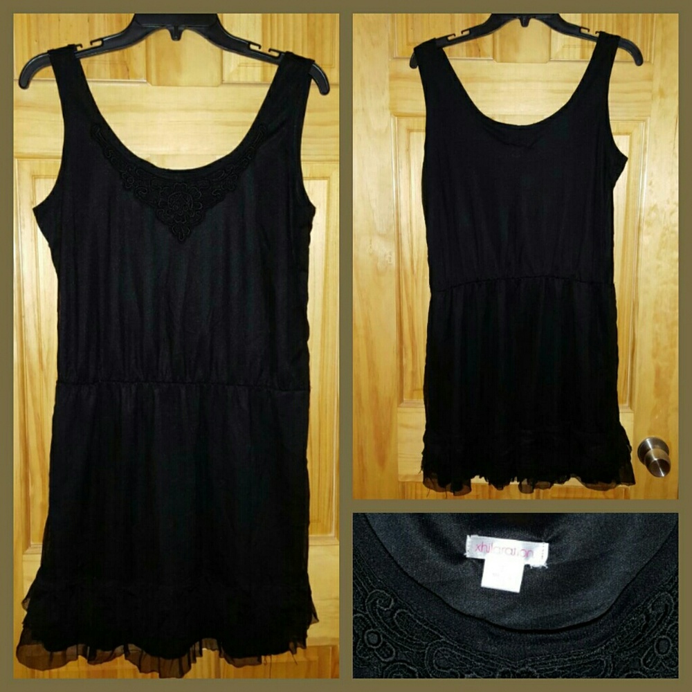 Xhilaration Black Dress