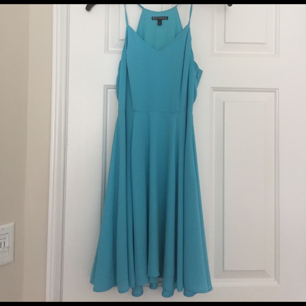 Express Blue Dress