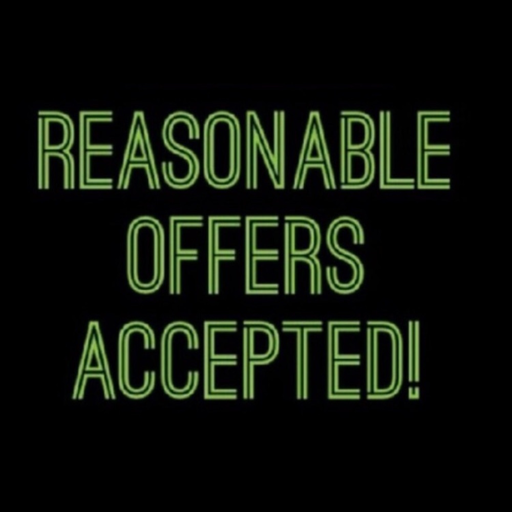 REASONABLE OFFERS ACCEPTED!!!