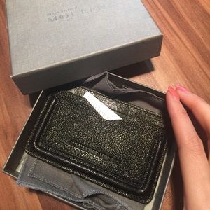 Alexander McQueen Leather Card Case