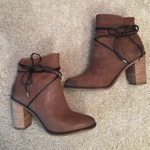 Franco Sarto Edaline Leather Ankle Boot