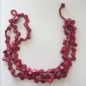 Red necklace
