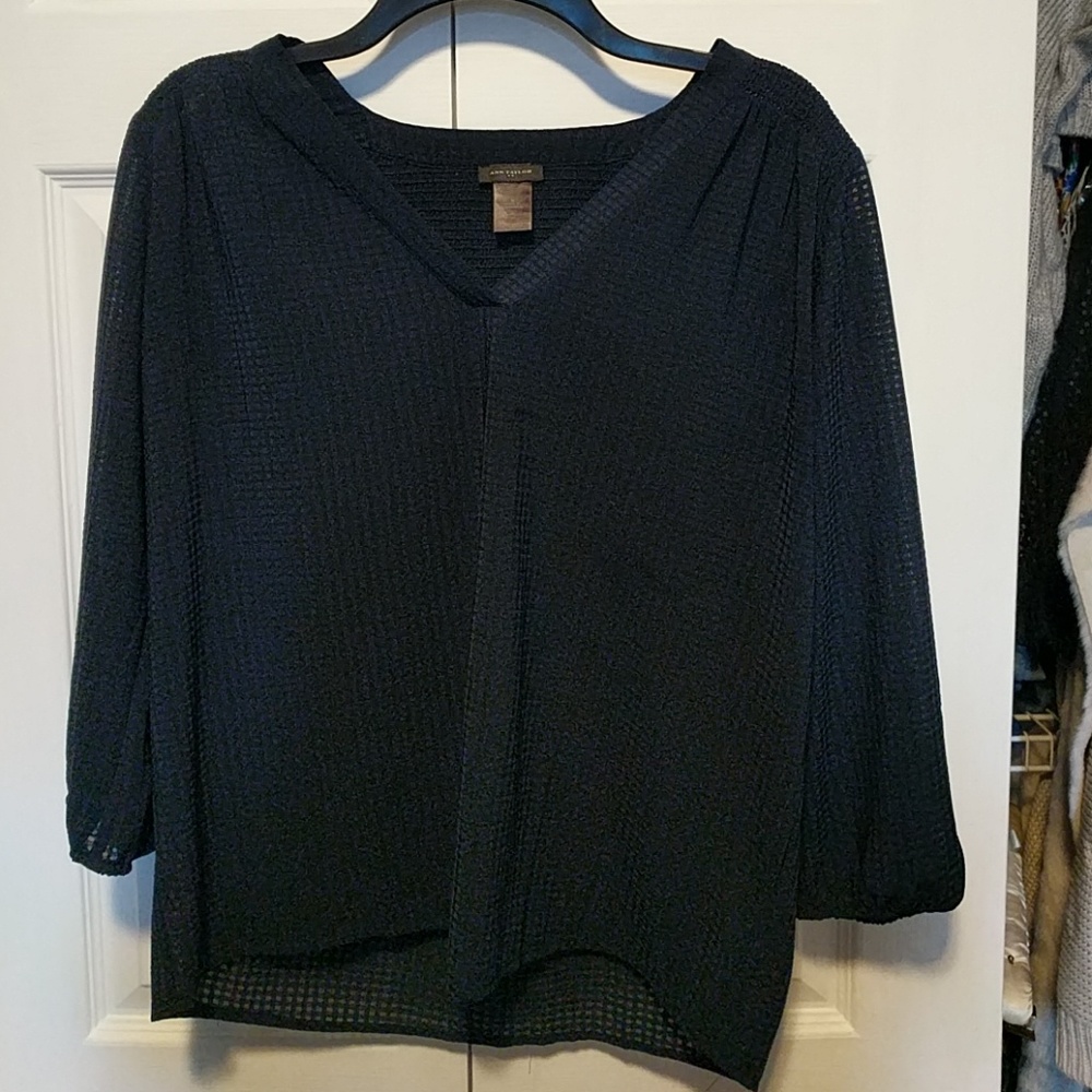 Ann Taylor lattice print tunic