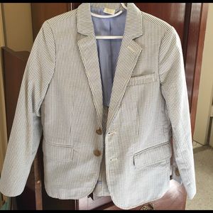 Boys seersucker jacket