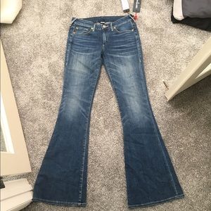 True Religion Karlie Bell Bottom Jeans