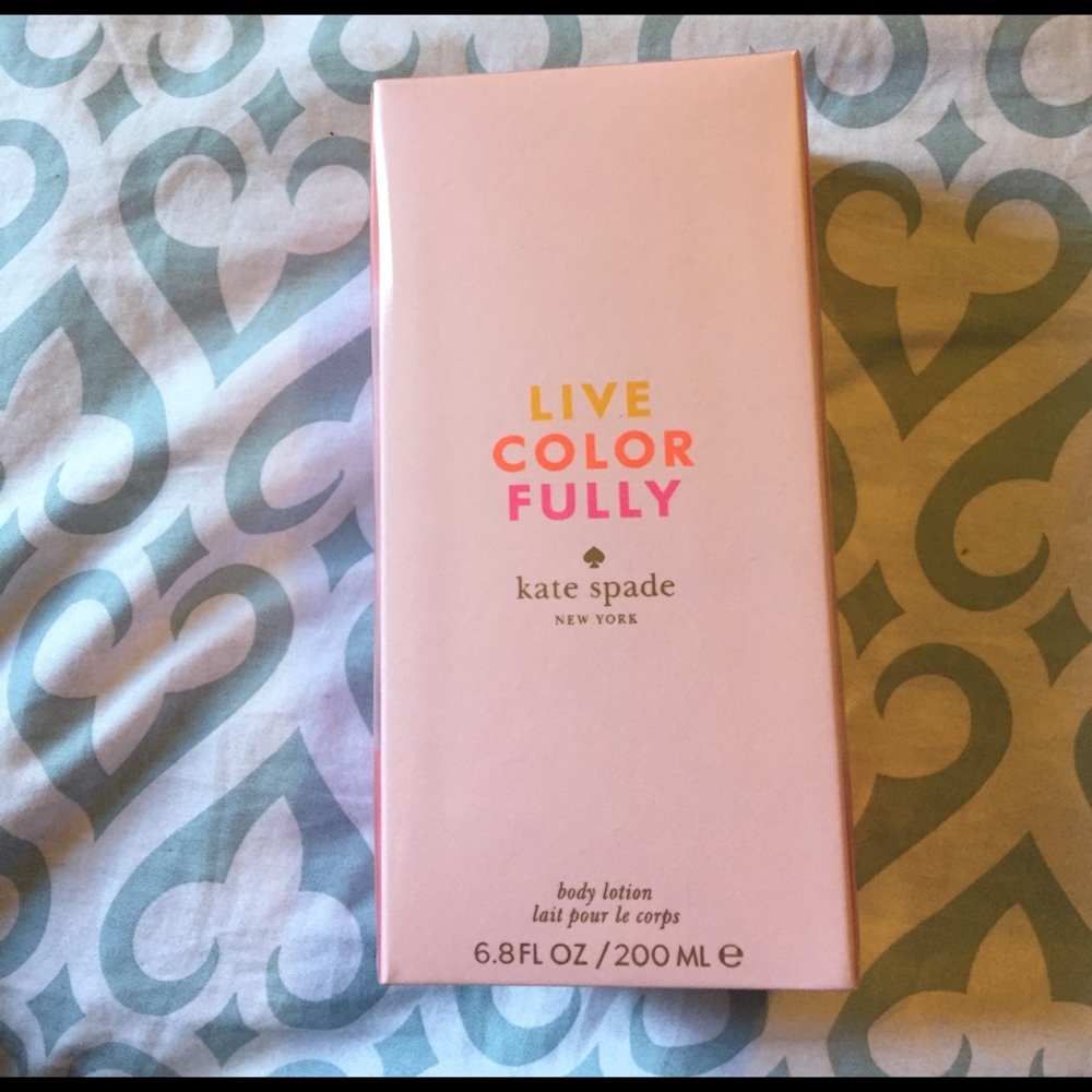SOLD IN BUNDLE Kate Spade Lotion
