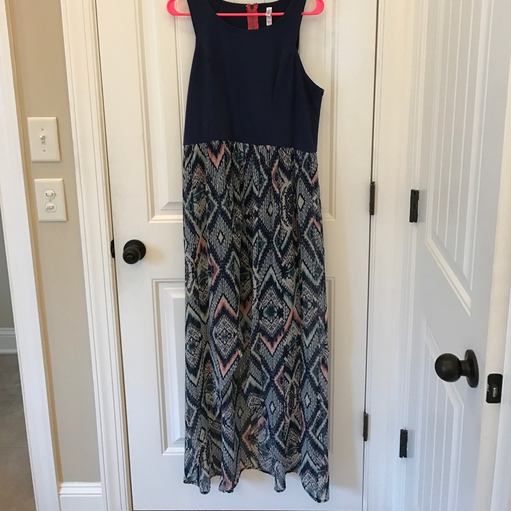 Summer 😎High/Low Dress 👗 Navy base