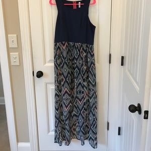 Summer 😎High/Low Dress 👗 Navy base