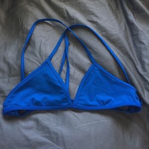 Jolyn deep blue sea triangle top