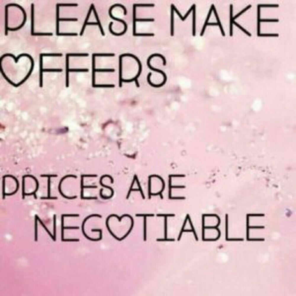 Taking reasonable offers.