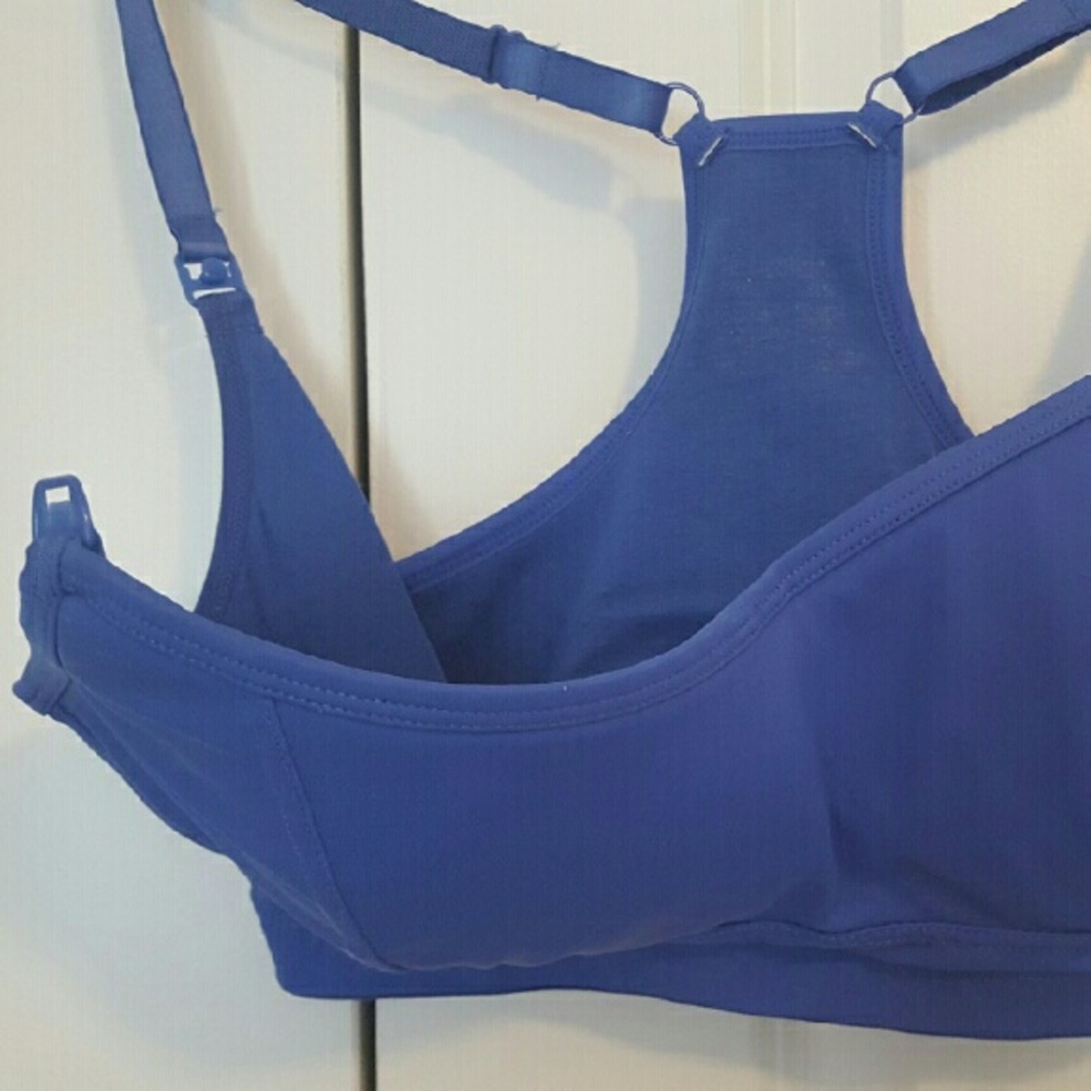 Nursing sports bra
