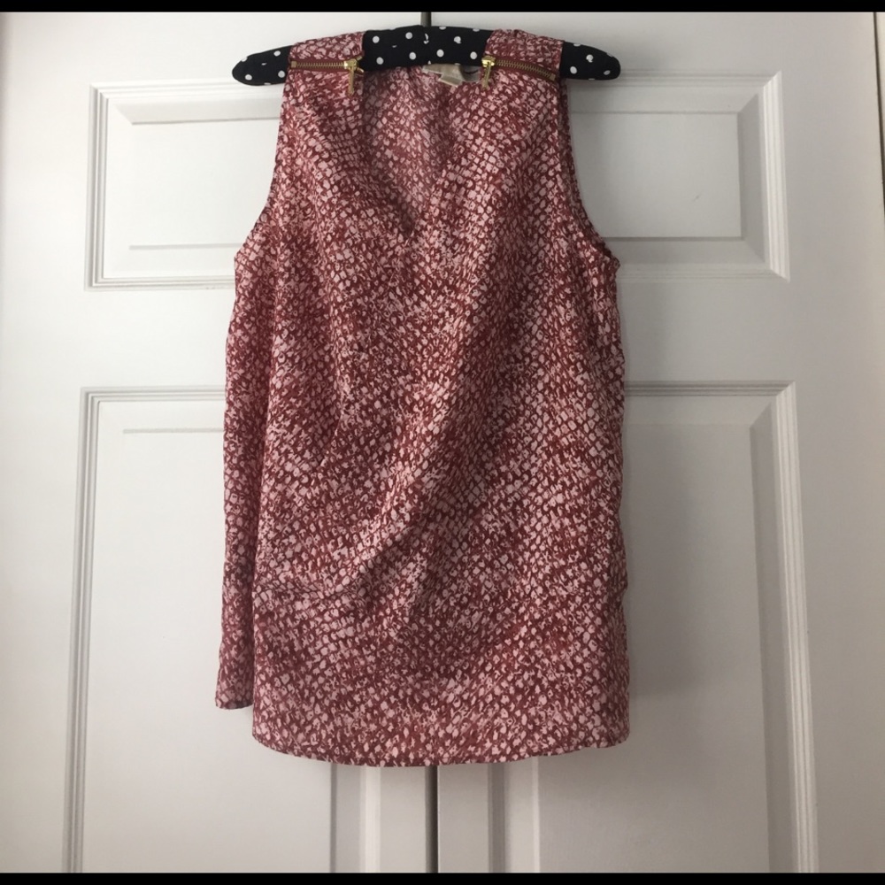 Michael Kors wrap blouse