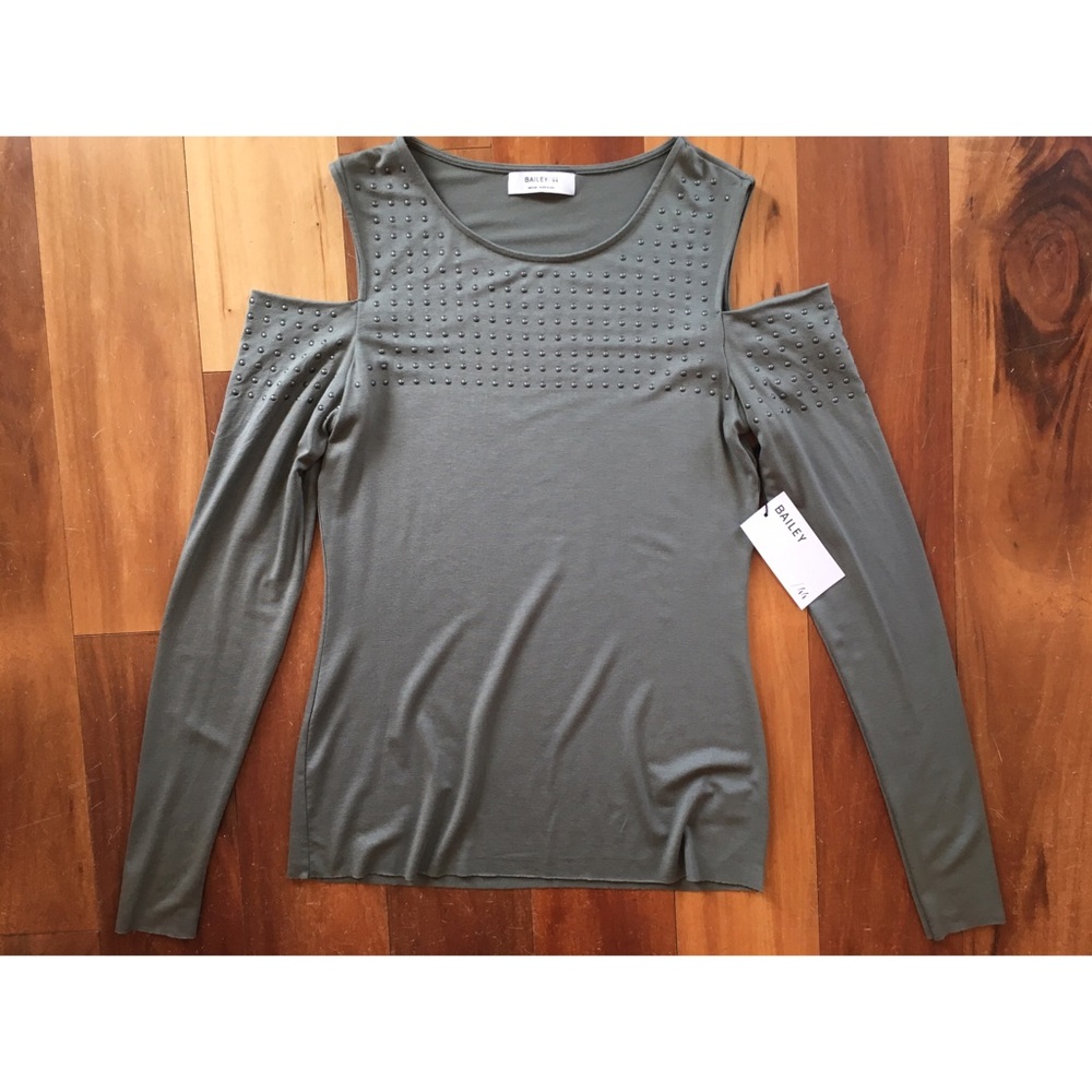 Bailey44 "Still The One" Cold shoulder top