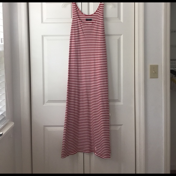 Red and white striped maxi - Picture 1 of 2