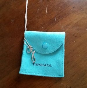 Tiffany initial G necklace