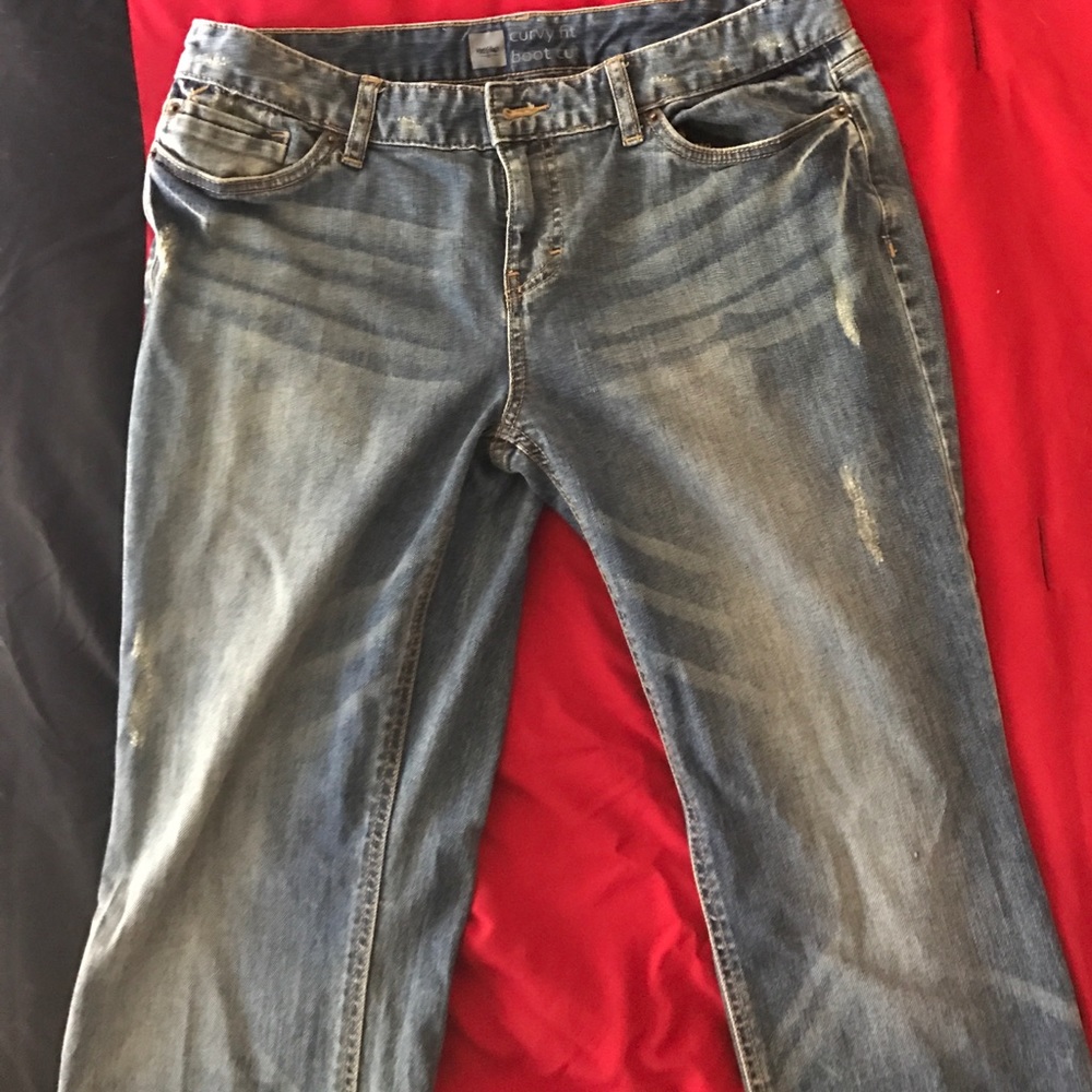 Jeans (Mossimo), size 12r. Gently worn.