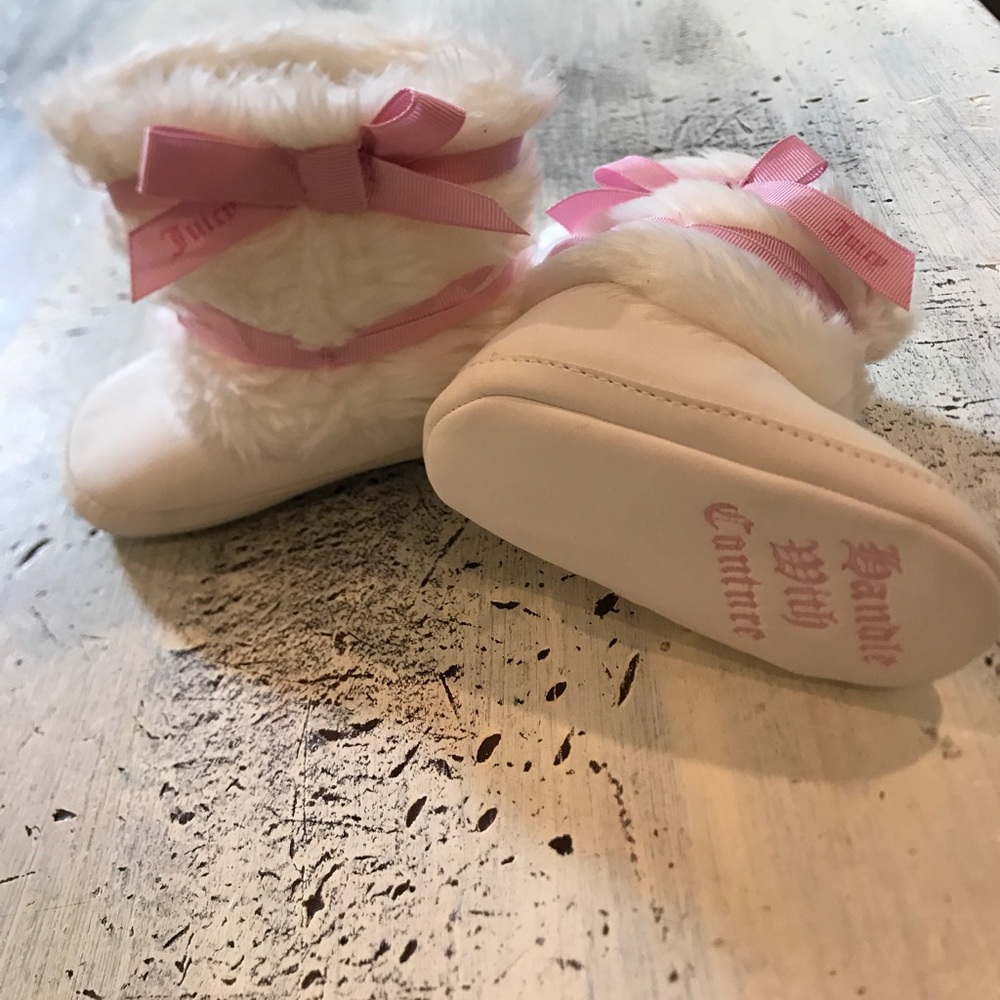 Worn once juicy boots