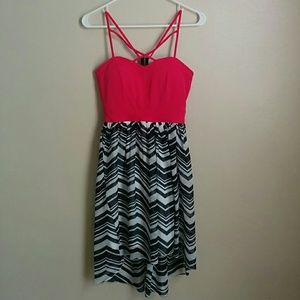 Charlotte Russe Corset High Low Dress