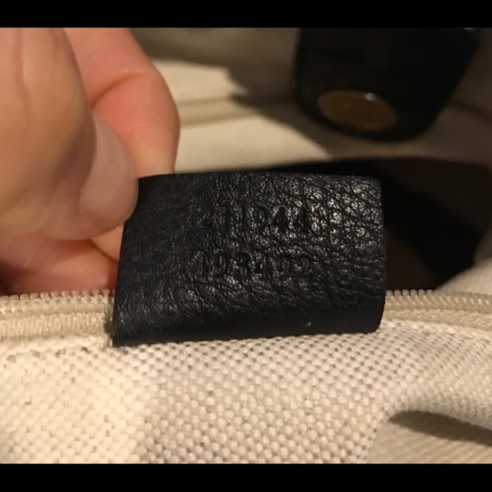 Authentic Gucci SUKEY black leather tote bag - Picture 3 of 5