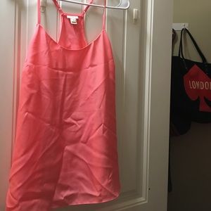 J. Crew adjustable strap pink tank top