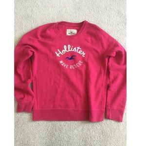 Hollister magenta sweatshirt
