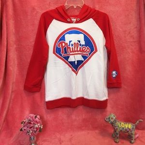 PINK Victoria Secret phillies 3/4 sweatshirt