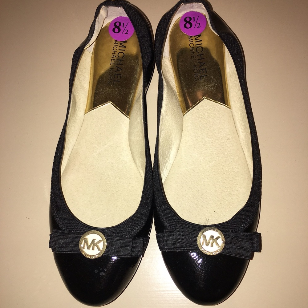 Michael Kors Black Flats