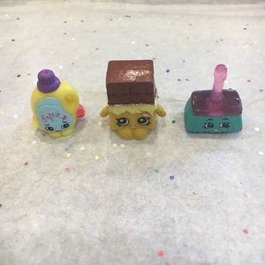 3 shopkins with 3 bags! And one ultra rare!
