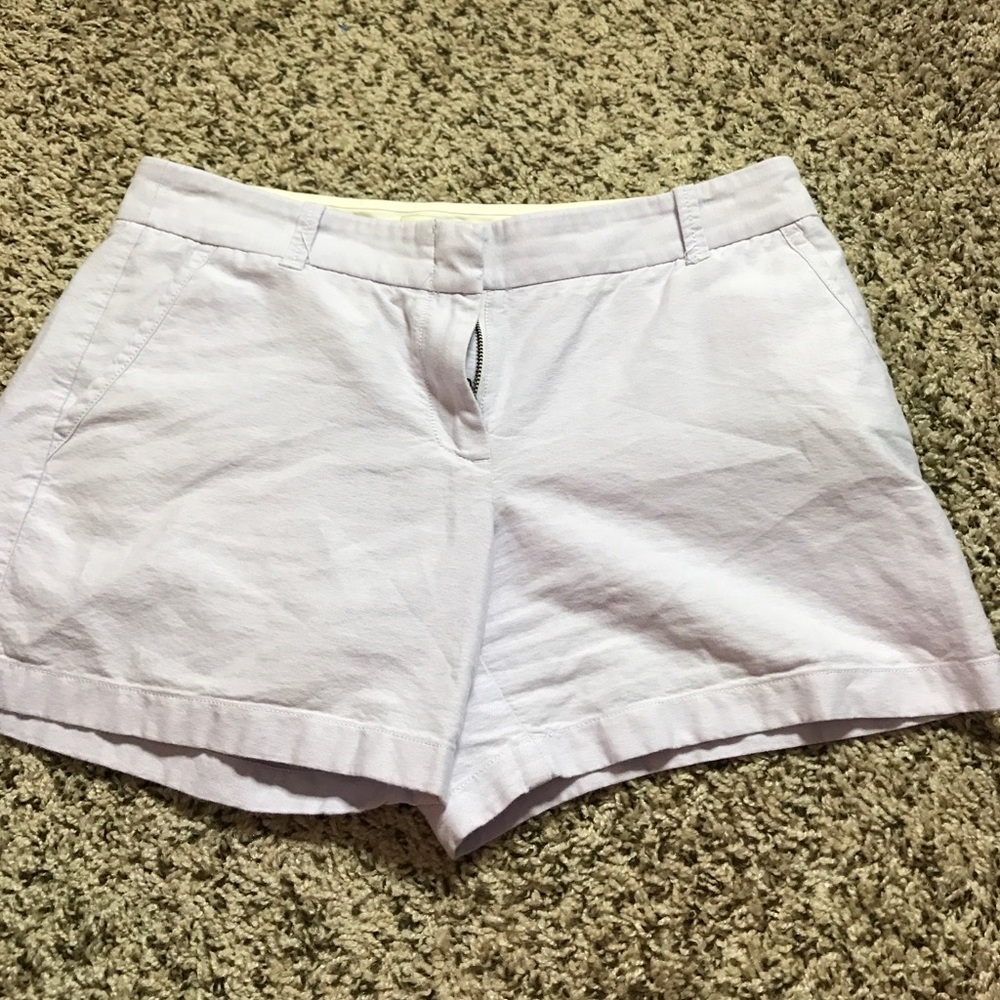 J Crew Light Purple Shorts