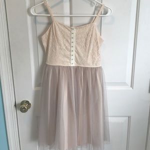 Cream Formal Dress