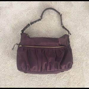 MZ Wallace eggplant handbag.