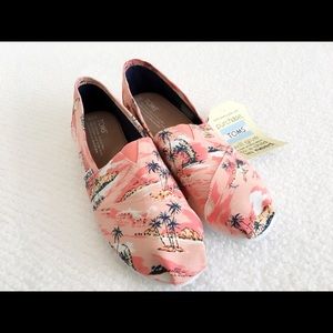 Toms print classic canvas